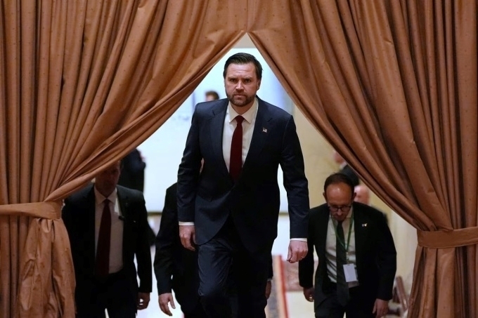 Phó tổng thống Mỹ JD Vance tại Islamabad, Pakistan, ngày 11/4. Ảnh: Reuters