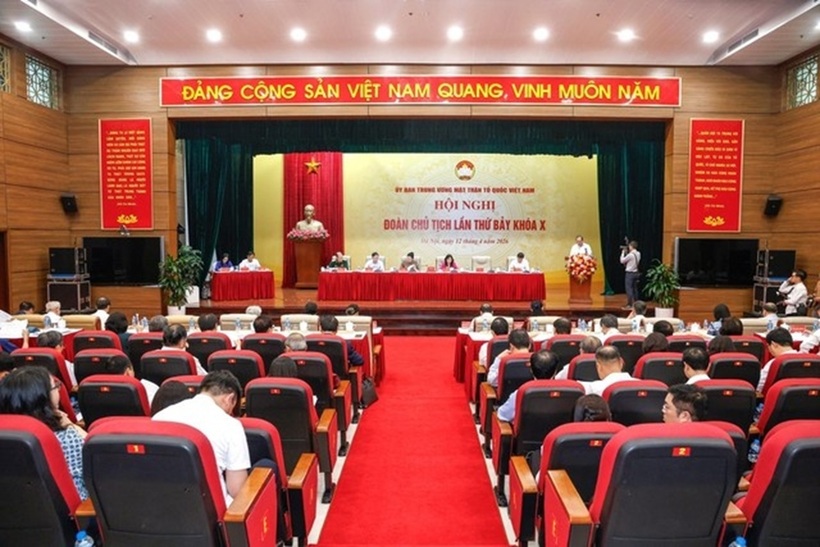 Hội nghị được trang trọng tổ chức sáng 12/4, tại Hà Nội (Ảnh Quang Vinh).