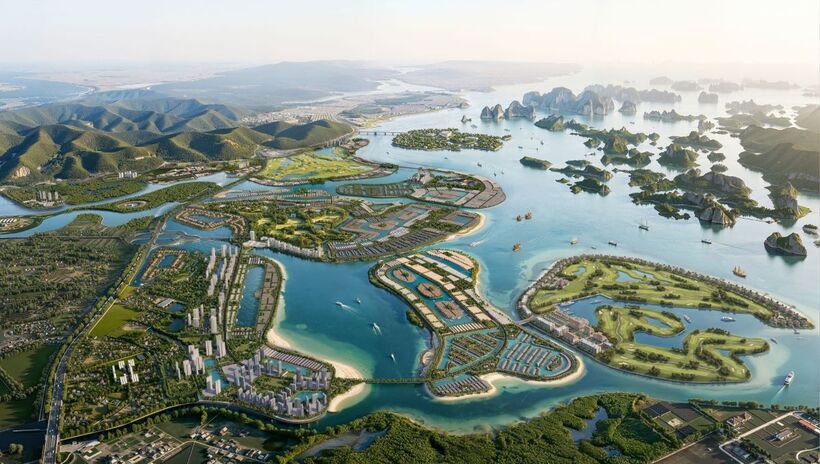Vinhomes Global Gate Hạ Long được định vị là thành phố kỳ quan kết nối toàn cầu bên vịnh di sản quốc tế