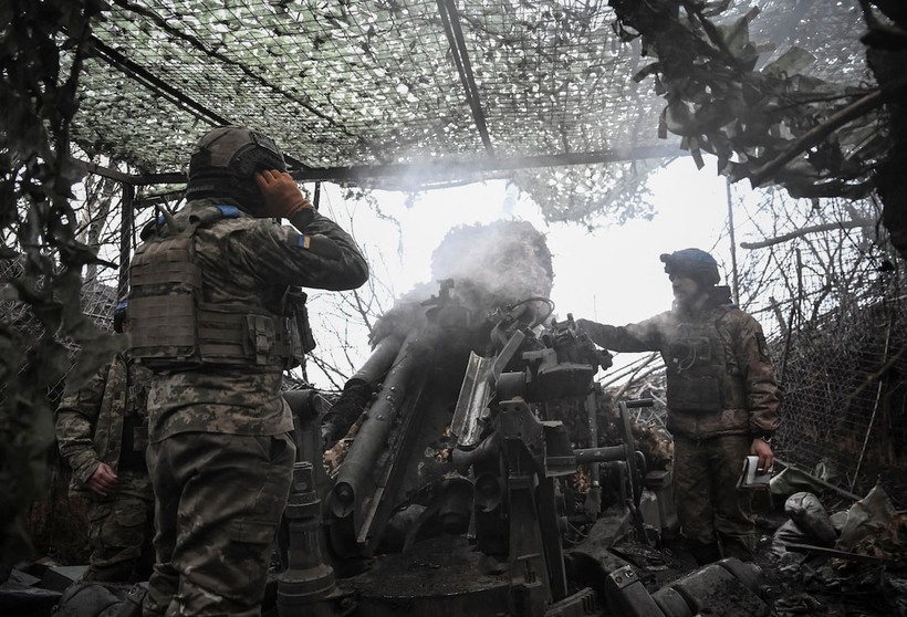 Ukraine rút quân ở một khu vực vùng biên giới Sumy. Ảnh: Reuters