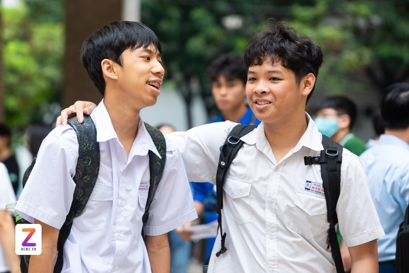 Học sinh Hà Nội trong kỳ thi vào lớp 10 năm 2025. Ảnh: Znews