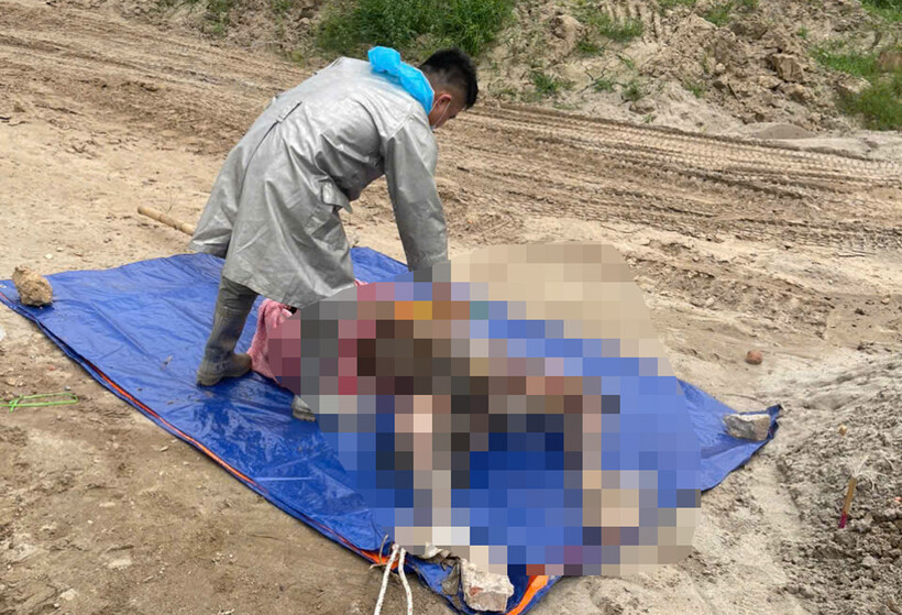 Hiện trường vụ việc. Ảnh: Dân Việt