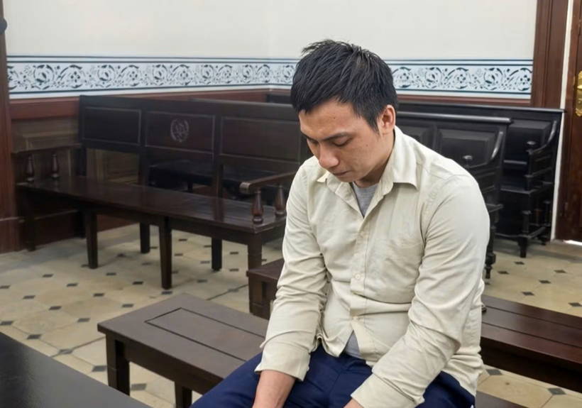 Bị cáo Đoàn Văn Trọng tại tòa. Ảnh: Tiền Phong