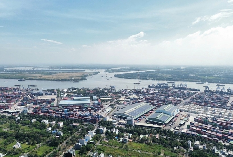 Cảng Tân cảng - Cát lái, Phường Cát Lái, TP HCM. (Ảnh: Bảo vệ Pháp luật)