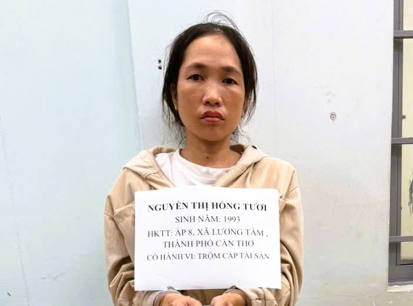 Đối tượng Nguyễn Thị Hồng Tươi. Ảnh: Công an Đồng Nai
