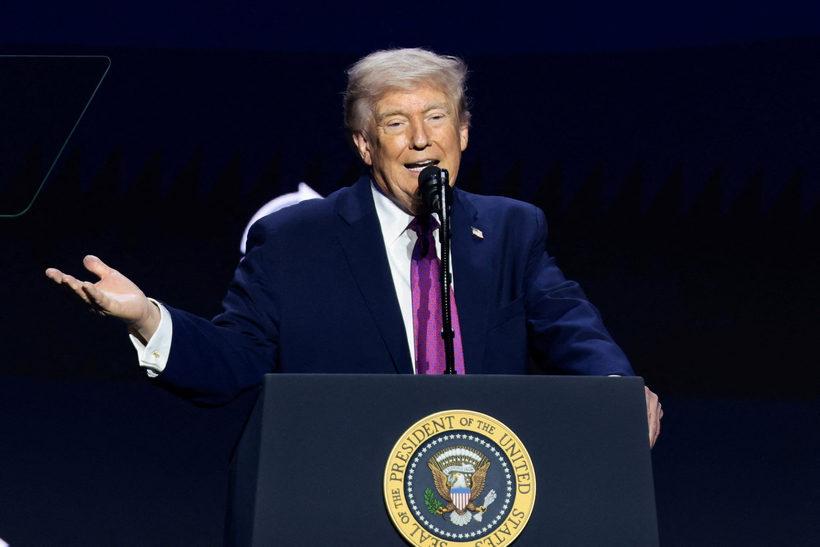 Tổng thống Mỹ Donald Trump. Ảnh: Reuters