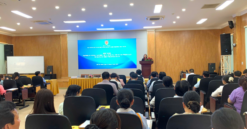 Toàn cảnh buổi Hội nghị.