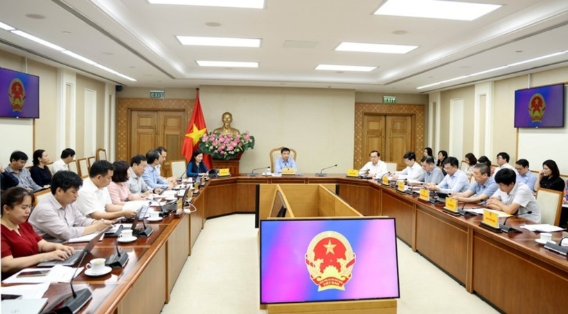 Phó Thủ tướng Nguyễn Văn Thắng chủ trì cuộc họp Ban chỉ đạo điều hành giá. (Ảnh: VGP)