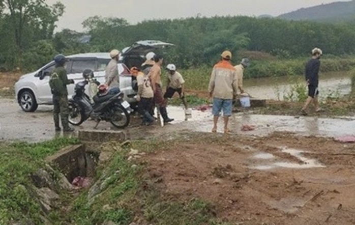 Khu vực hiện trường xảy ra sự việc. Ảnh: Người lao động