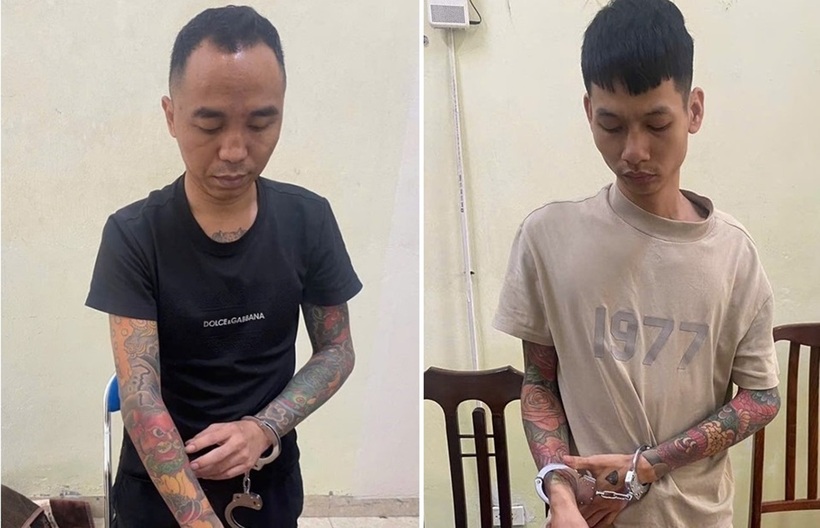 02 đối tượng bị bắt giữ