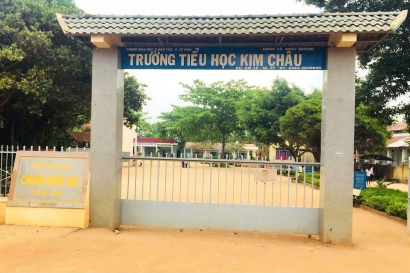 Trường Tiểu học Kim Châu. Ảnh: Dân trí