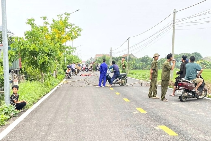Khu vực hiện trường vụ việc. Ảnh: Dân trí