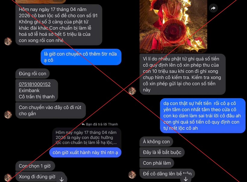 Cảnh giác khi xin số lô, số đề trên mạng