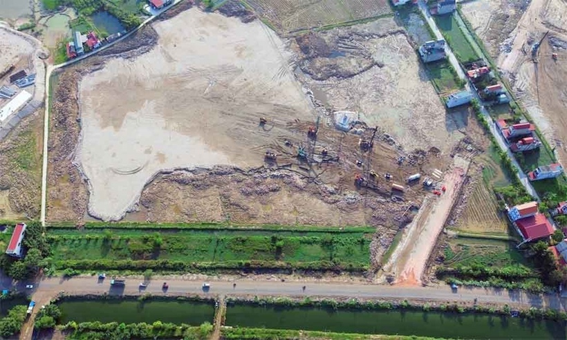 Thi công dự án Sân bay Gia Bình, tỉnh Bắc Ninh