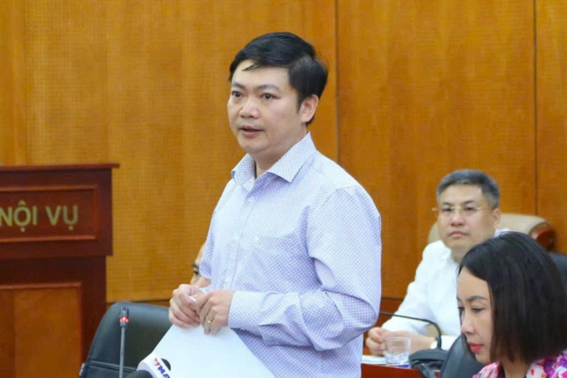 Phó Cục trưởng Cục Tiền lương và Bảo hiểm xã hội Nguyễn Duy Cường. Ảnh: Dân Trí