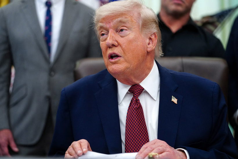 Tổng thống Mỹ Donald Trump. Ảnh: Reuters
