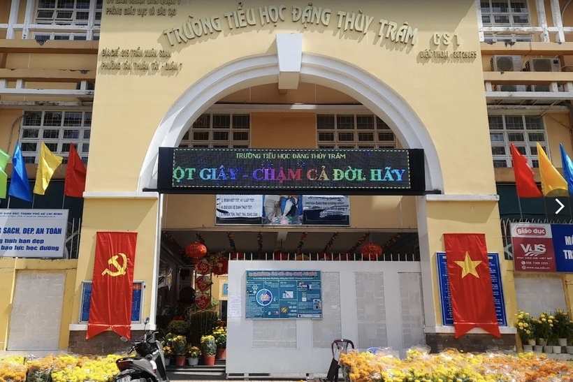 Trường Tiểu học Đặng Thùy Trâm. Ảnh: Dân trí