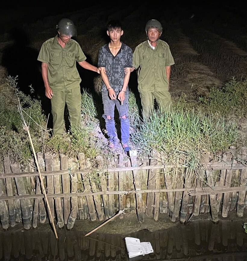 Công an phường Hội An Tây, Đà Nẵng bắt nhanh đối tượng liên tiếp thực hiện nhiều vụ cướp. Ảnh: Cổng thông tin điện tử Công an Tp Đà Nẵng