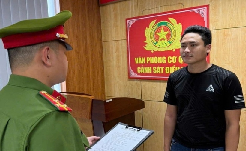 Công an Đà Nẵng bắt đối tượng trộm lại ô tô mình đã bán. (Ảnh: Công an TP.Đà Nẵng)