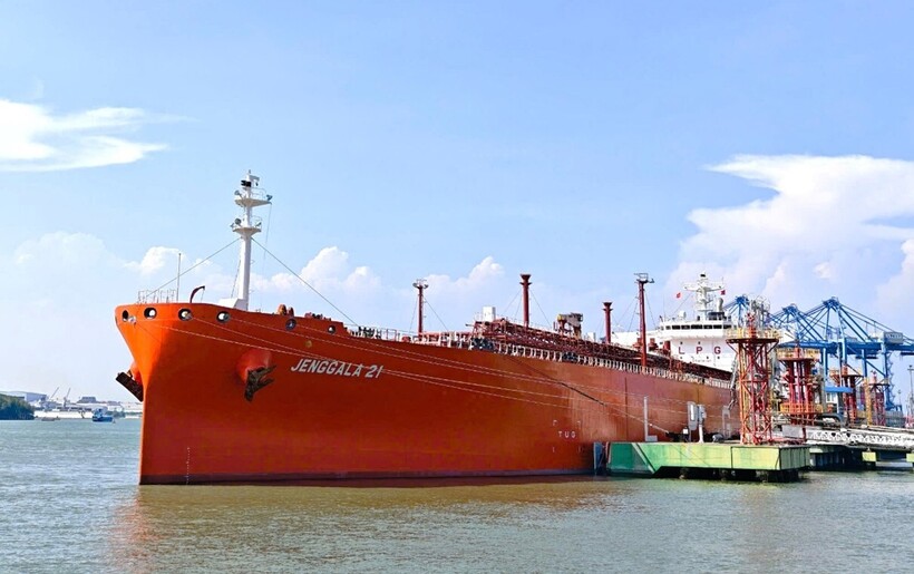 PV GAS đã tiếp nhận tàu PACIFIC SUCCESS với hơn 71.000 tấn LNG nhập khẩu từ Australia