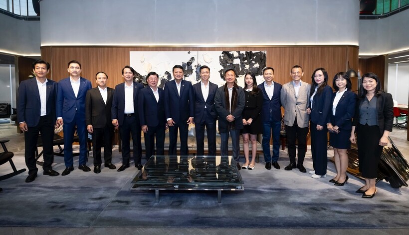 Đại diện Lãnh đạo BIDV thăm trụ sở Gaw Capital Partners