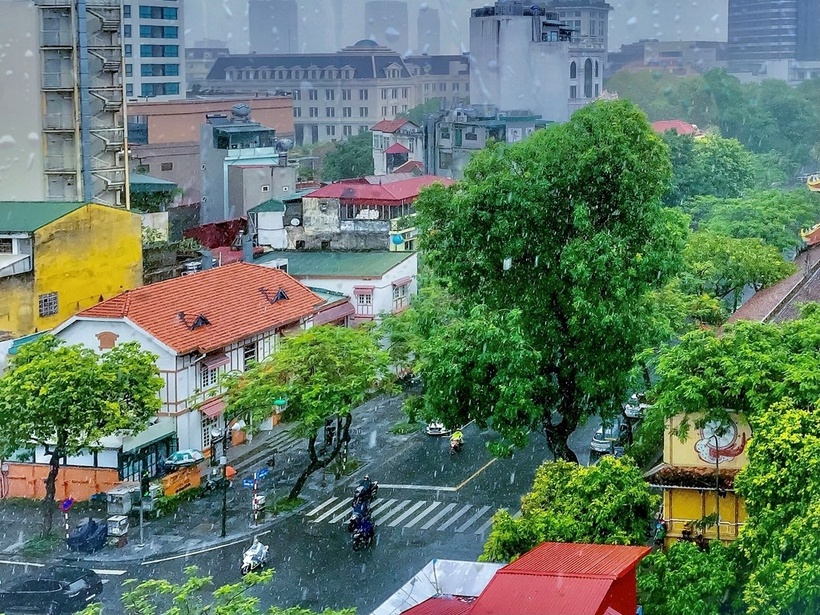 Dự báo thời tiết ngày 4/5 được cập nhật sẽ có mưa to ở nhiều nơi. Ảnh minh họa