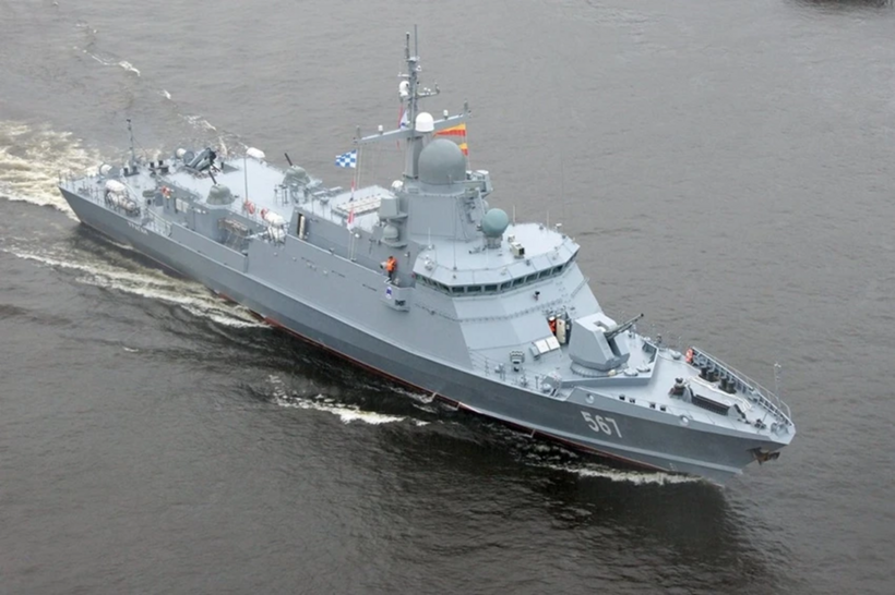 Tàu hộ vệ tên lửa lớp Karakurt của Nga. Ảnh: Russianarms