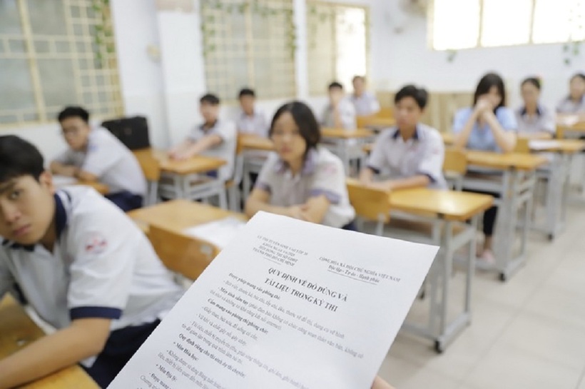 Tỉ lệ chọi vào lớp 10 ở TP.HCM: Nhiều trường 1 "chọi" 2,5. Ảnh: TTO