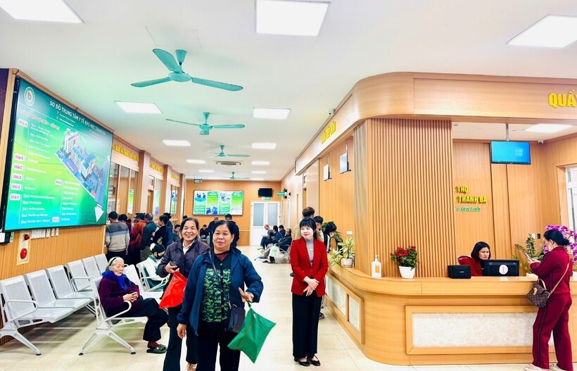 Trung tâm y tế khu vực Thanh Ba (Phú Thọ) với mô hình bệnh viện thân thiện - 1