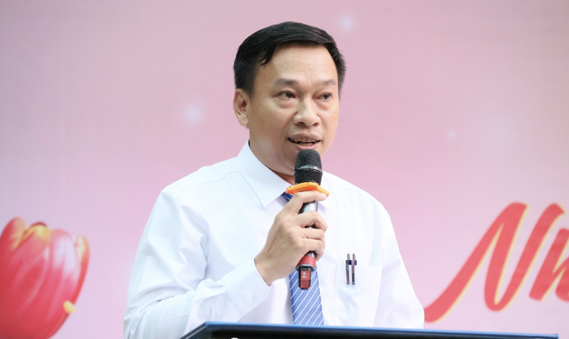 Thầy Đỗ Đình Đảo, Hiệu trưởng Trường THPT Nguyễn Hữu Thọ (TP.HCM)