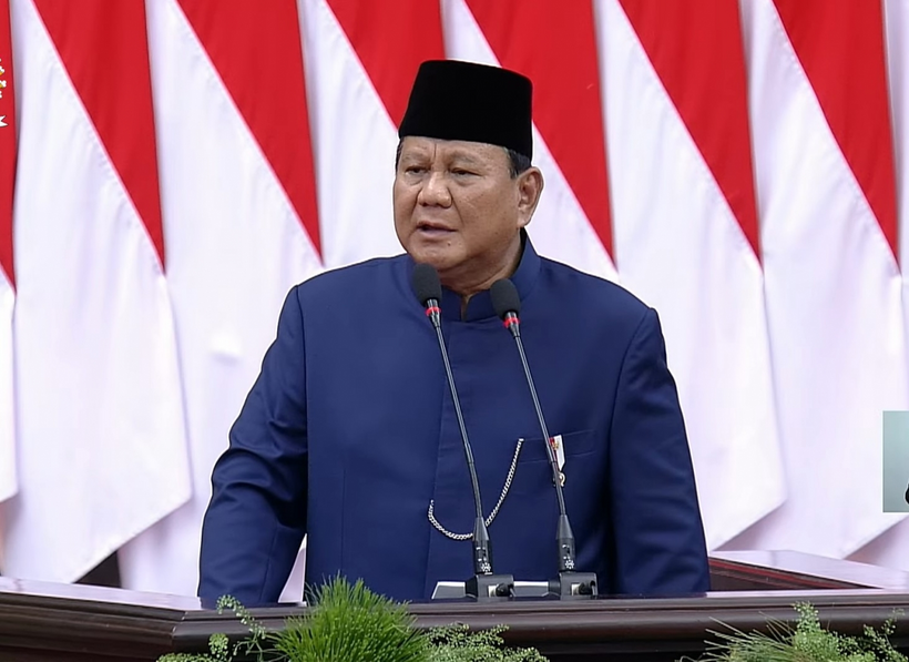 Tổng thống Indonesia Prabowo Subianto. Ảnh: Getty