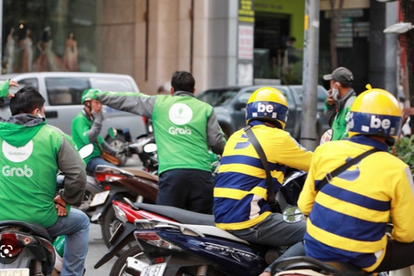Be, Grab đồng loạt tăng cước. Ảnh minh họa