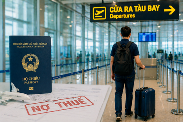 Cục Thuế (Bộ Tài chính) đã có những thông tin liên quan đến vấn đề xung quanh đề xuất bổ sung ngưỡng nợ thuế từ 1 triệu đồng trở lên bị tạm hoãn xuất cảnh. Ảnh minh họa