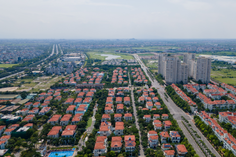 Tuyến đường Vành đai 3,5 kết nối Hà Nội - Hưng Yên, tháng 5/2026. Ảnh: Thế Bằng
