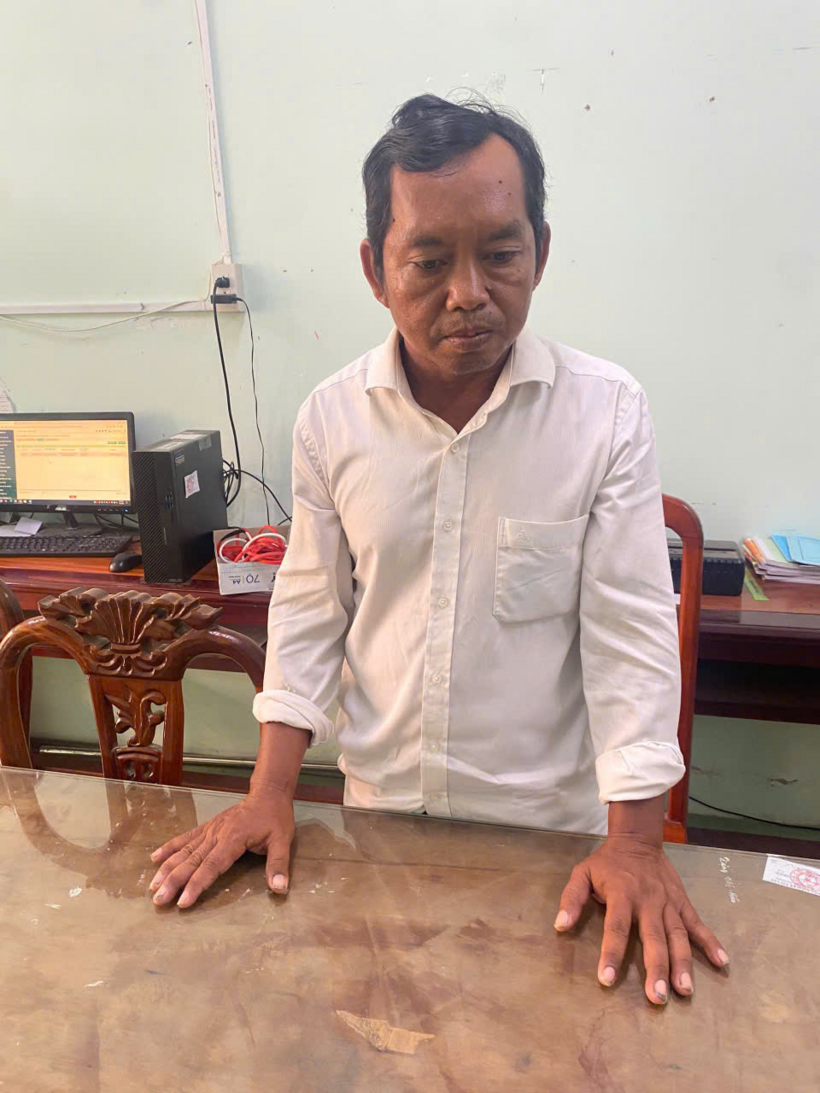 Bị can Sêng Sôryê. Ảnh: Công an tỉnh An Giang