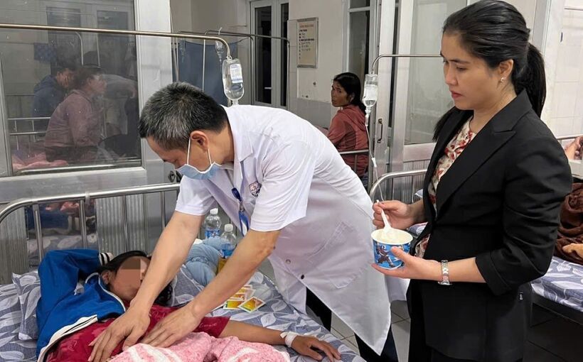 Bệnh viện được điều trị tại bệnh viện trước đó. Ảnh: Báo Lao động