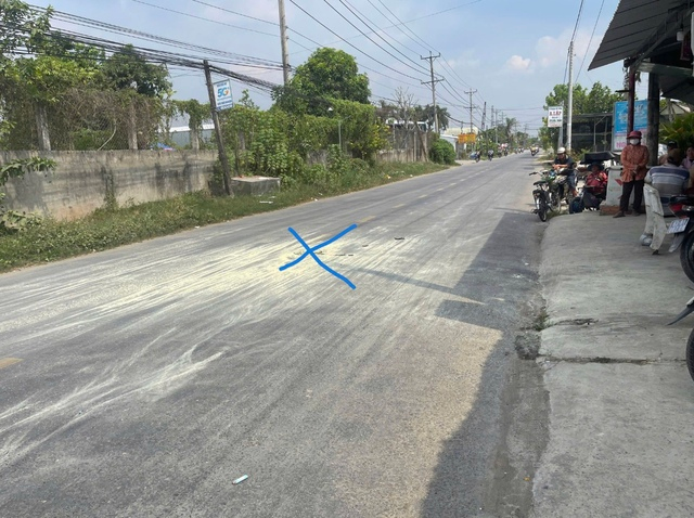 Hiện trường nơi xảy ra vụ việc. (Ảnh: Công an tỉnh Đồng Tháp)