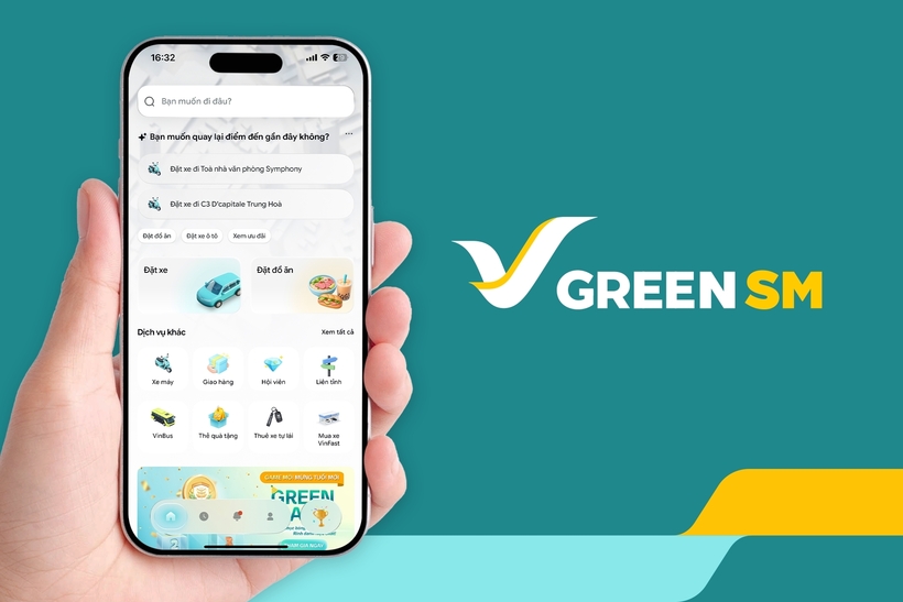 Giao diện mới của Green SM hướng đến trải nghiệm trực quan, hiện đại và dễ sử dụng hơn cho người dùng.