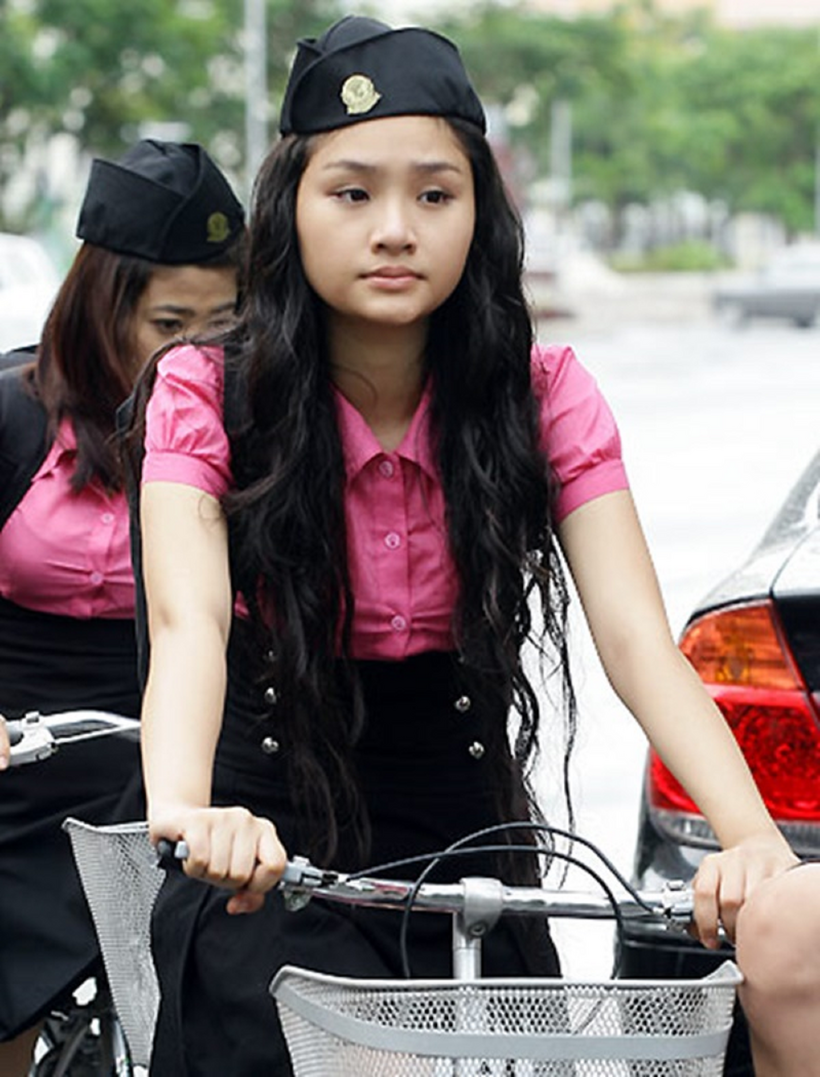 Miu Lê trong "Những thiên thần áo trắng".
