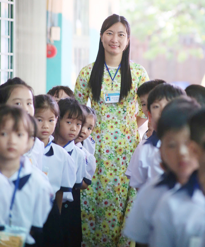 Học sinh tiểu học tại TP.HCM