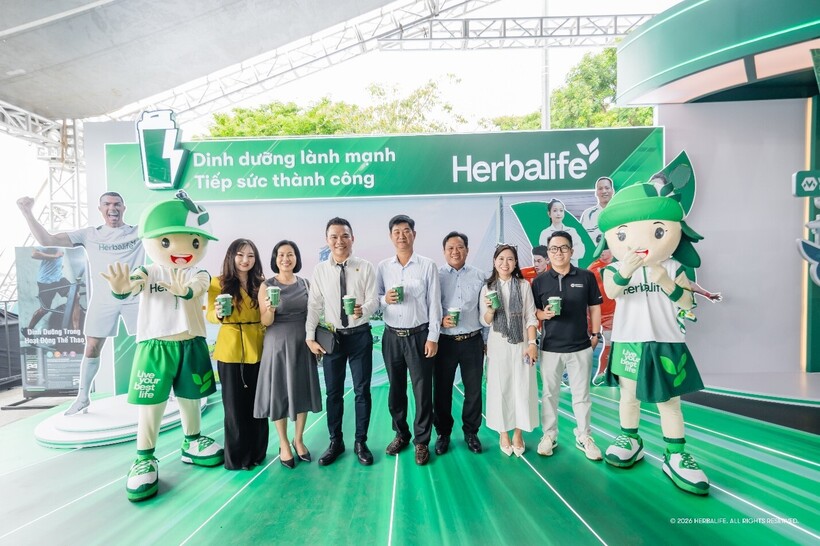 Herbalife khuyến khích lan tỏa năng lượng tích cực thông qua tập luyện nâng cao sức khỏe