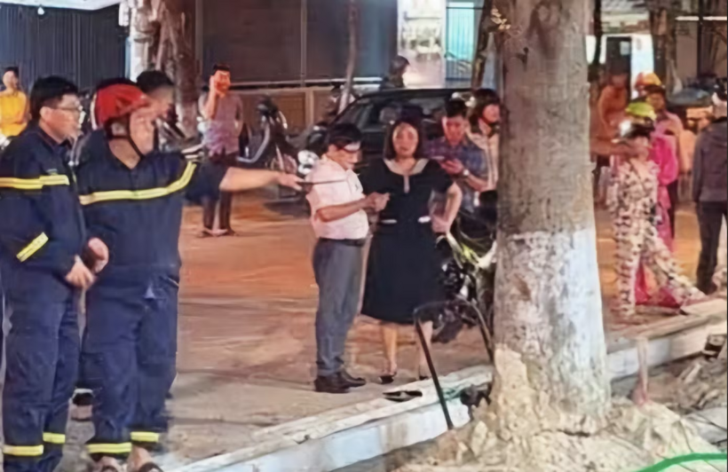 Hiện trường sự việc. (Ảnh: Tiền phong)