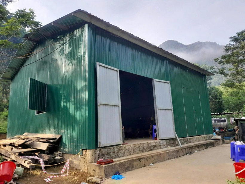 Căn nhà nơi xảy ra vụ việc. (Ảnh: VietnamNet)