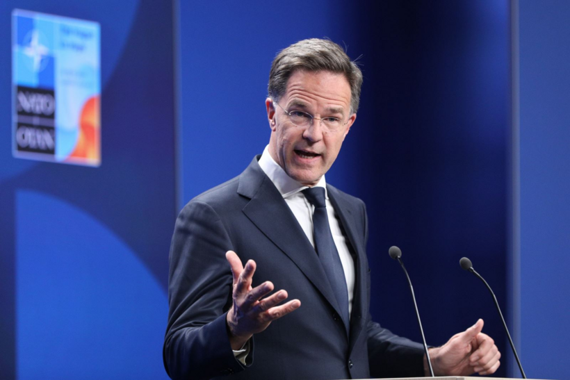 Tổng thư ký Tổ chức Hiệp ước Bắc Đại Tây Dương (NATO) Mark Rutte.