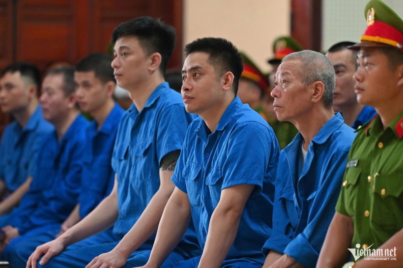 Bùi Đình Khánh tại phiên tòa. Ảnh: Phạm Công