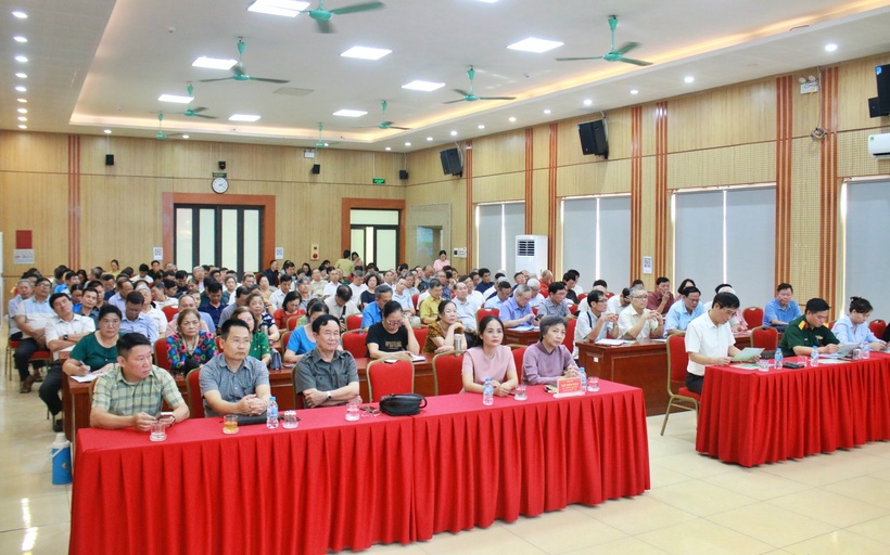 Hội nghị thu hút sự quan tâm của đông đảo người dân phương Phương Liệt (Hà Nội).