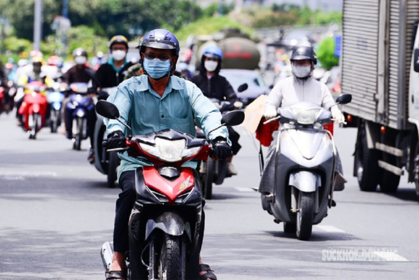 Hôm nay là nắng nóng đỉnh điểm ở miền Bắc. Ảnh: Sức khỏe và Đời sống
