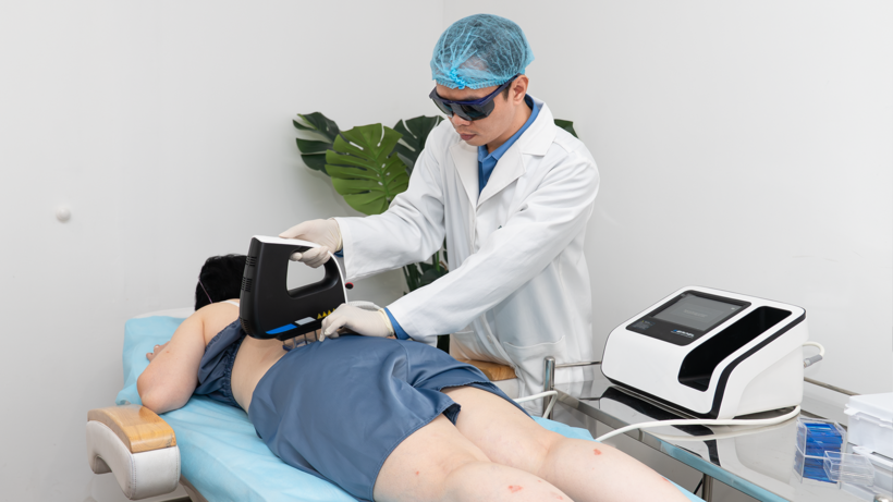 Công nghệ Excimer E-VN được ứng dụng trong phác đồ điều trị vẩy nến tại St. Paul