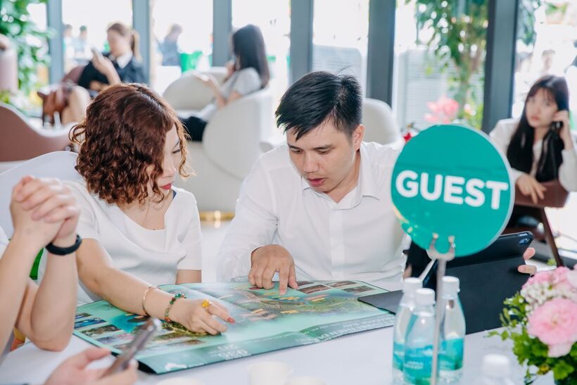 Nhiều khách hàng ưu tiên lựa chọn biệt thự song lập ở Vịnh Bình Minh 1 nhờ lợi thế mặt tiền rộng rãi, tối ưu cho việc khai thác kinh doanh.