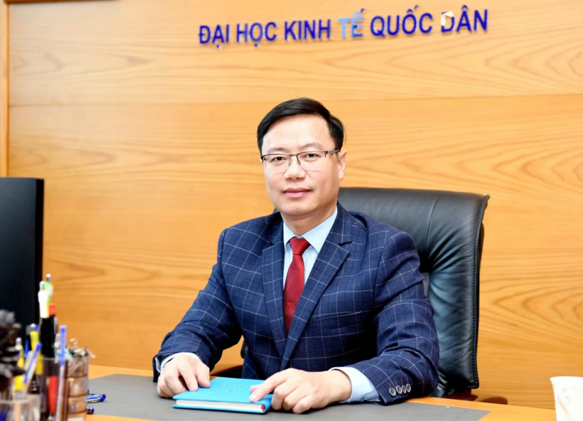 PGS.TS Bùi Đức Thọ vừa được bổ nhiệm tân Giám đốc Đại học Kinh tế Quốc dân. Ảnh: Tiền phong